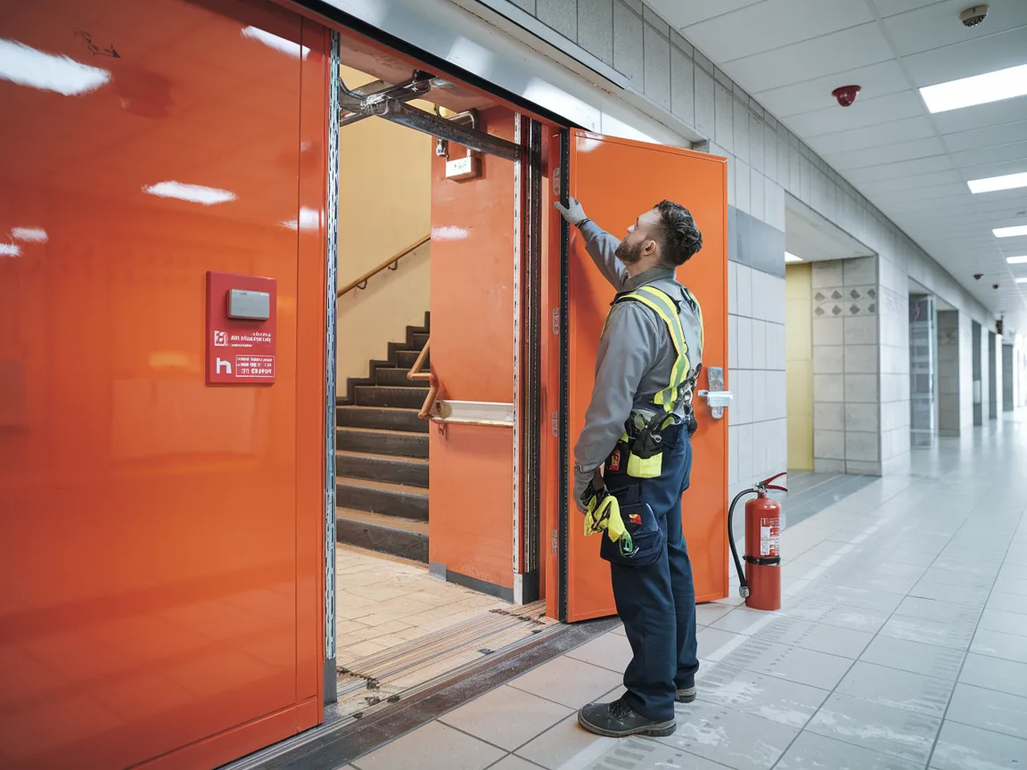 Tuzla Yangın Kapısı Tamiratı