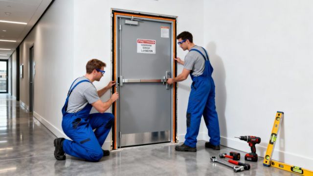 Tuzla Yangın Kapısı Tamiri